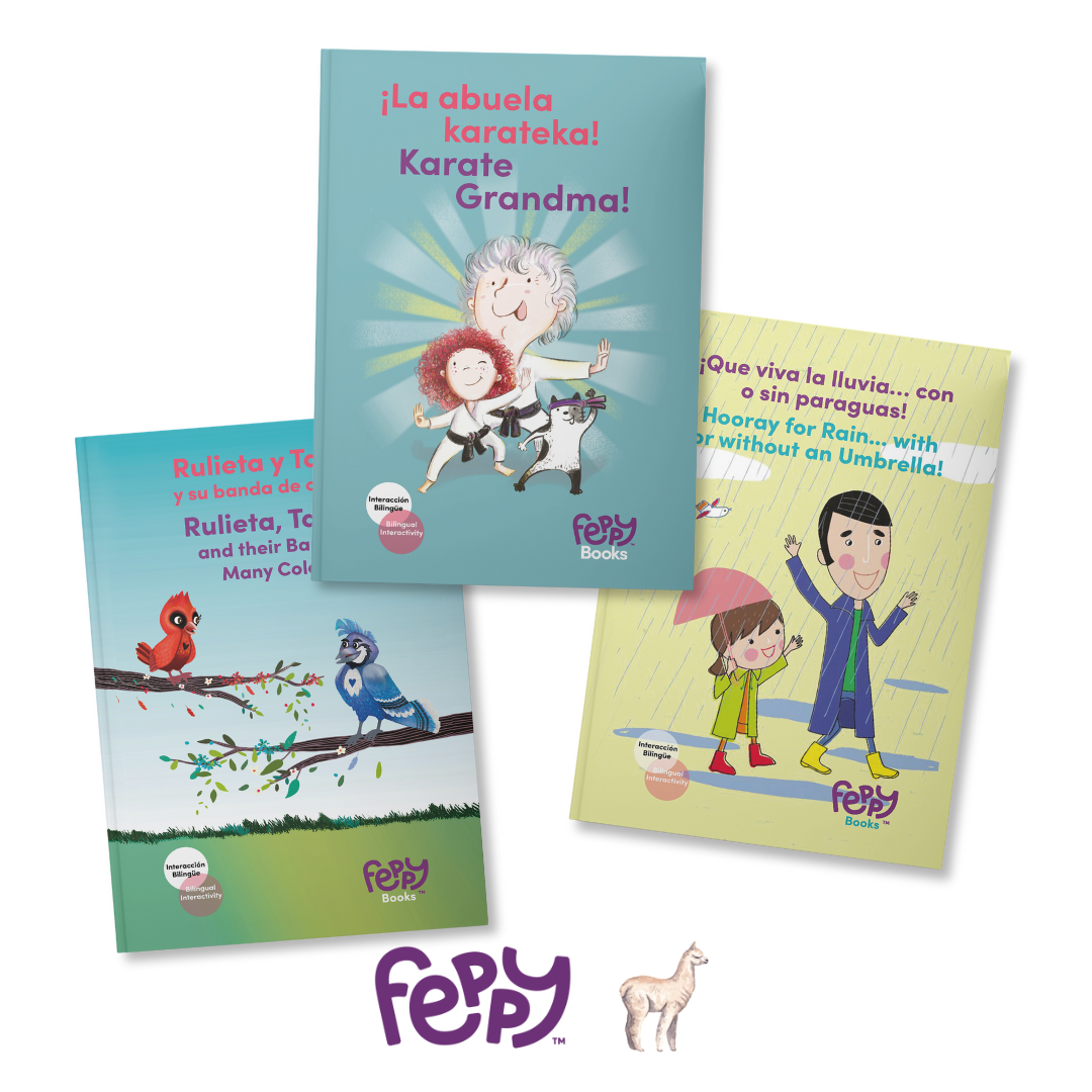 Llamitas Spanish + Feppy Book Collection | Level 2 - Feppy