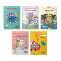 Feppy Book Collection: Set of 5 Bilingual English Spanish Books - Feppy