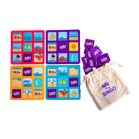 Set de Libro & Juego Bilingüe: Amarillo El Barquito Feliz + Bingo - Feppy