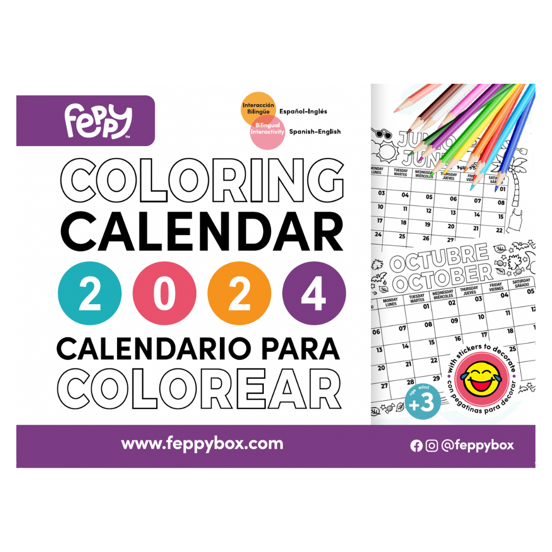 Feppy Ultimate Holiday Gift - 12 Book Set, Stickers, Activity Books, Free Calendar and more! - Feppy