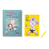 Set Completo "Aprende Jugando" - Set de 5 Juegos y 5 Libros Bilingües + 5 Páginas de Calcomanías - Feppy
