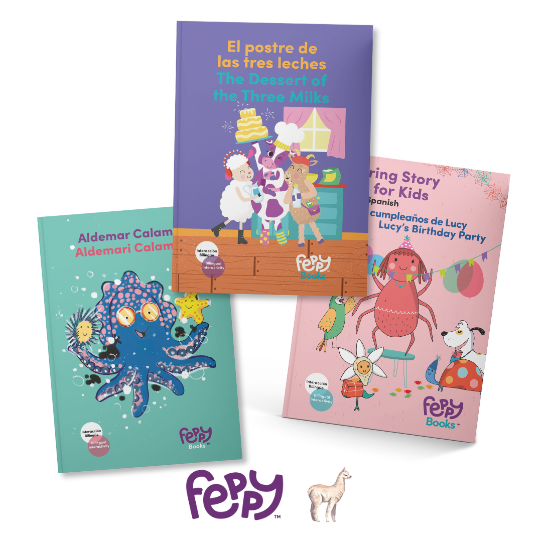 Llamitas Spanish + Feppy Book Collection | Level 2 - Feppy