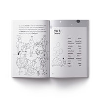 Lucy's Birthday Party "El Cumpleaños de Lucy" - Bilingual Spanish/English Coloring Book for Kids - Feppy