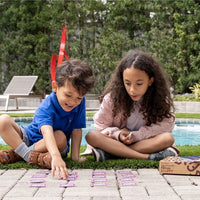 bilingual kids playing Spanish games