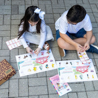 kids playing games and activities in Spanish