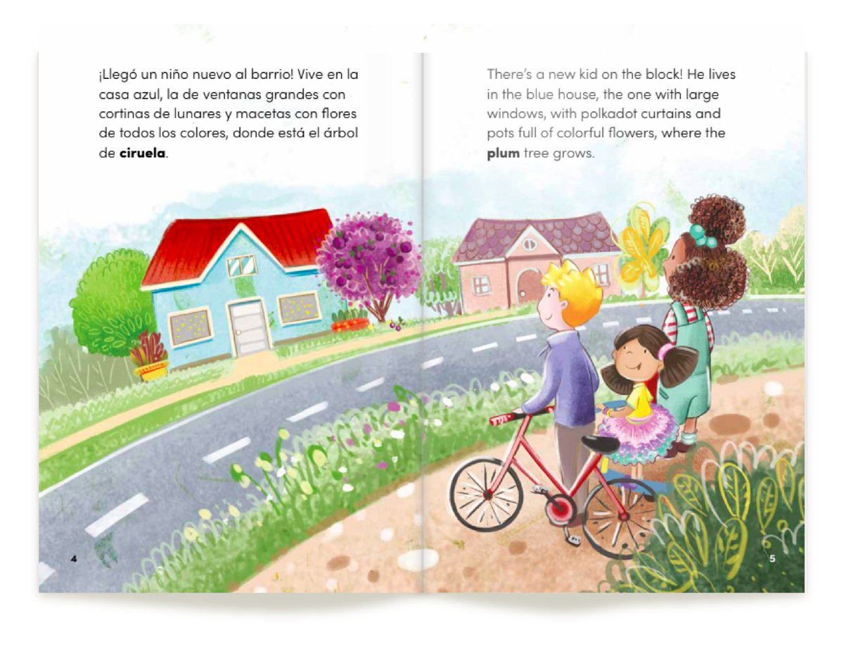 Friends on the Block bilingual storytime