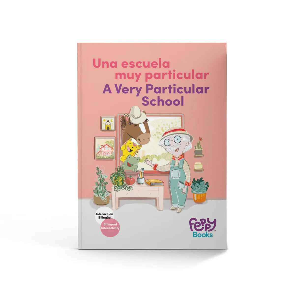 A Very Particular School "Una escuela muy particular" -  Bilingual Spanish/English Book for Kids - Feppy Box