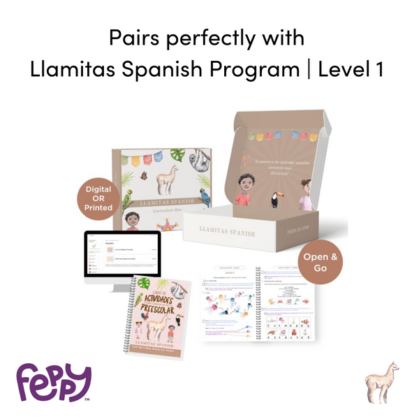Llamitas Spanish + Feppy Book Collection | Level 1 - Feppy