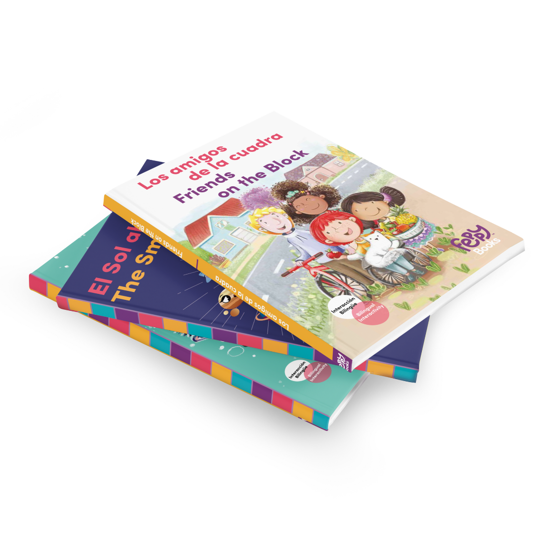 The Friendship Collection, Set of 3 Bilingual English Spanish Books - Feppy