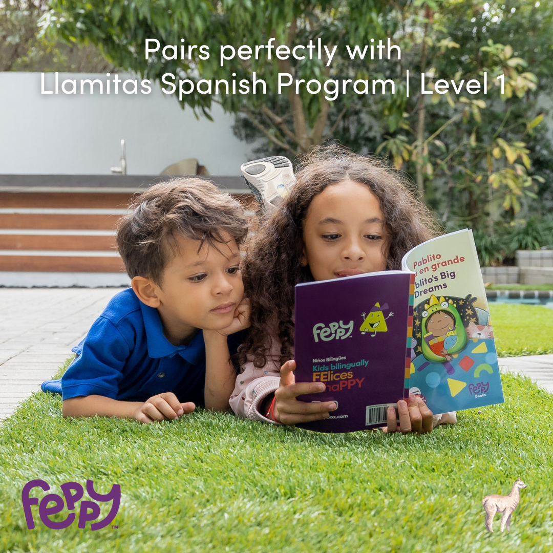 Llamitas Spanish + Feppy Book Collection | Level 1 - Feppy