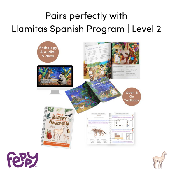 Llamitas Spanish + Feppy Book Collection | Level 2 - Feppy