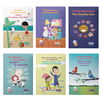 Feppy Book Collection: Set of 6 Bilingual English Spanish Books