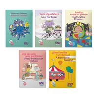 Feppy Book Collection: Set of 5 Bilingual English Spanish Books