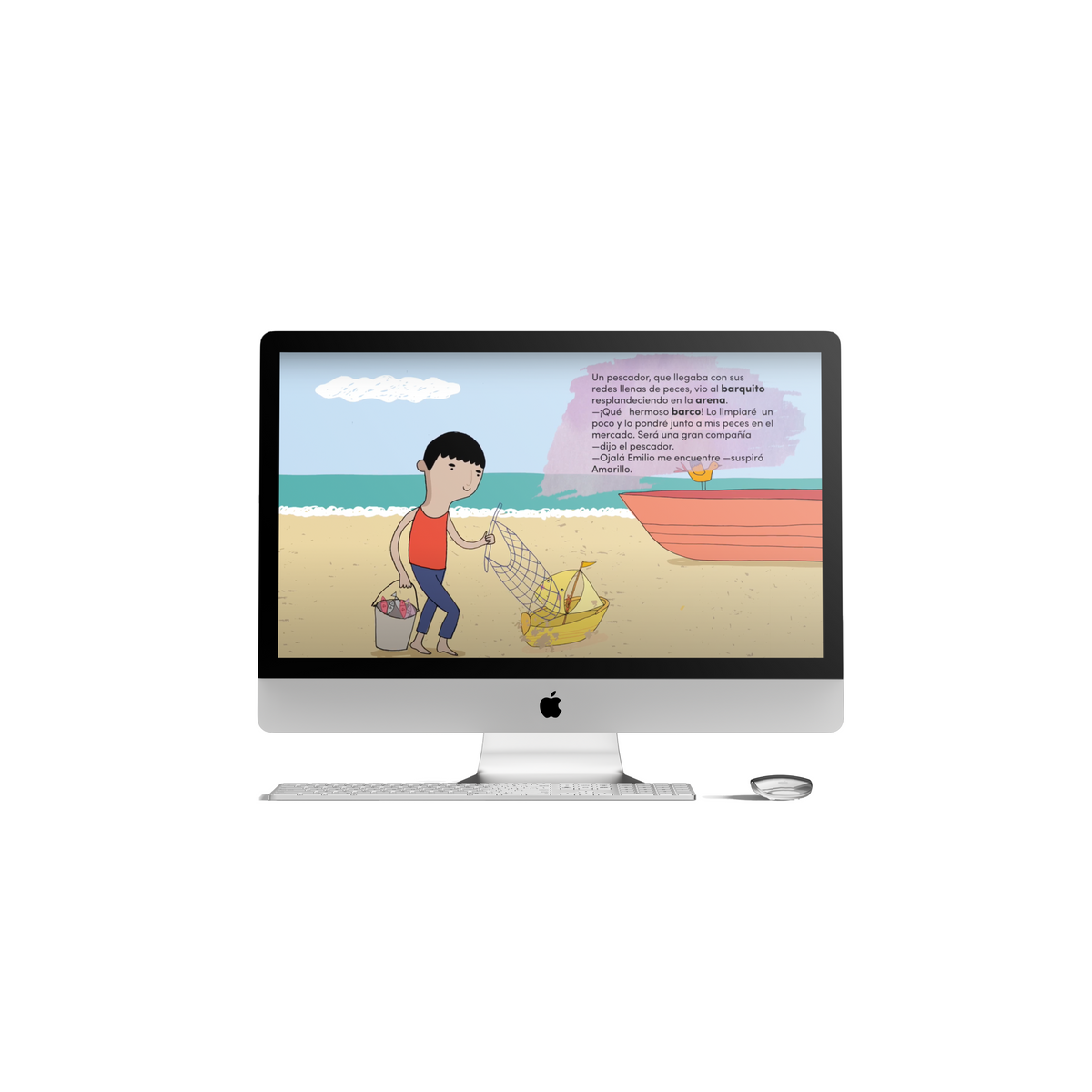 5 Book Collection - Bilingual Spanish English Books + Stickers - Feppy