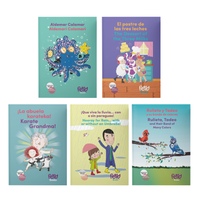 Doubly Feppy Collection – 5 Hardcover Books + 5 Activity Packs + Stickers - Feppy