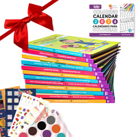 Feppy Ultimate Holiday Gift - 12 Book Set, Stickers, Activity Books, Free Calendar and more! - Feppy