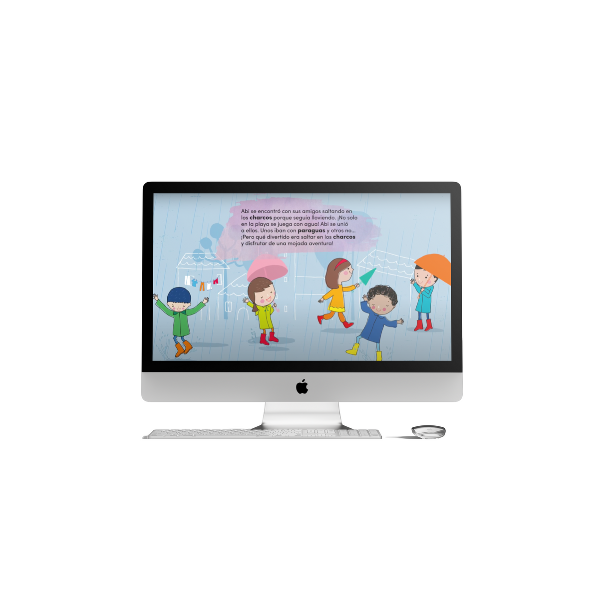 5 Book Collection - Bilingual Spanish English Books + Stickers - Feppy