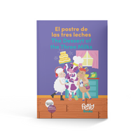 5 Book Collection - Bilingual Spanish English Books + Stickers - Feppy