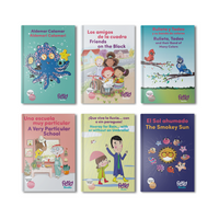The Full Feppy Adventures Book Collection: Set of 6 Bilingual English Spanish Books - Feppy