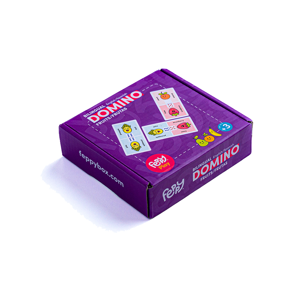 Bilingual Book & Game Bundle: Friends on the Block Book + Domino Game