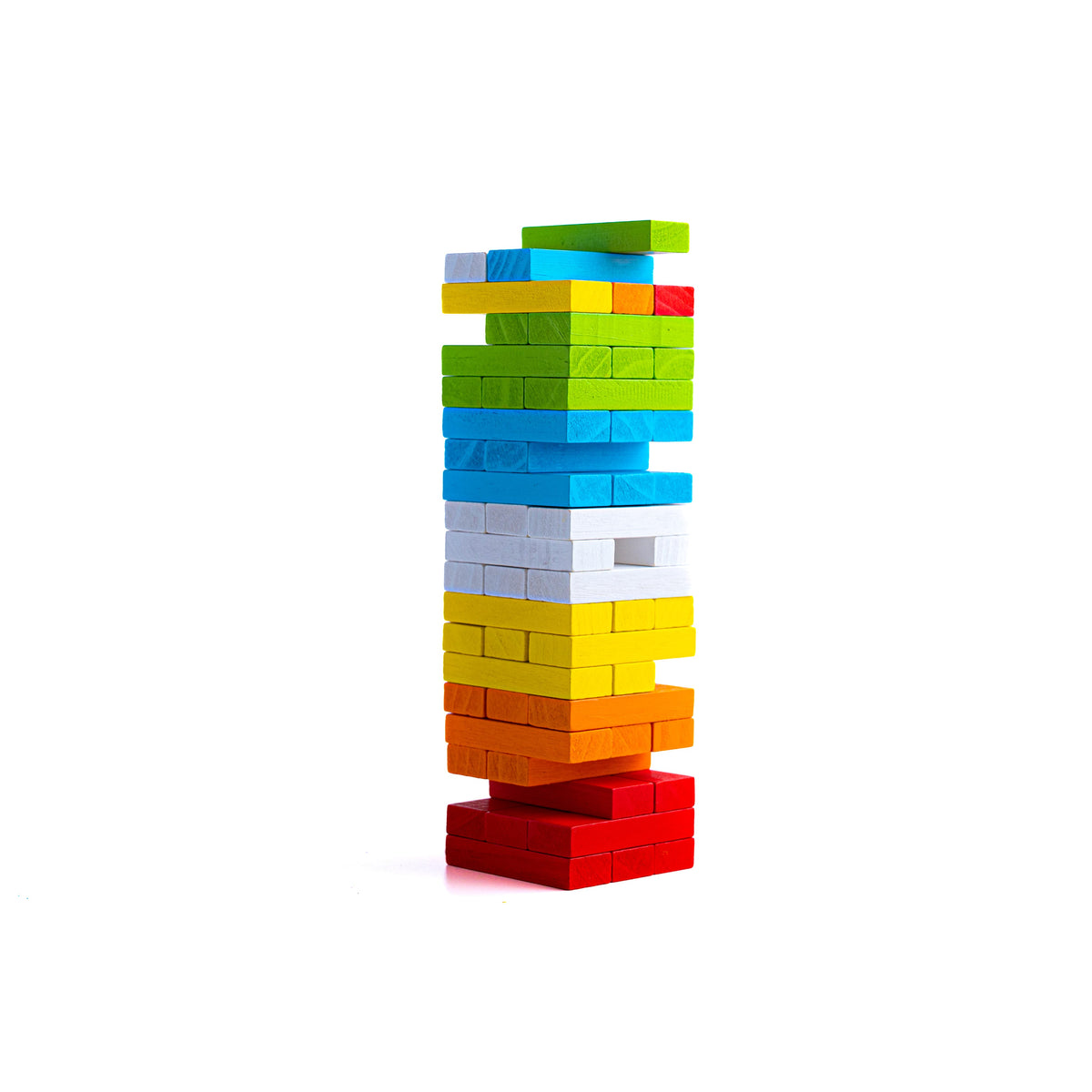 Tumbling Tower to Learn Spanish and English Color Names - Feppy