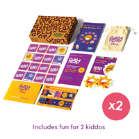 siblings month-to-month english spanish box for kids