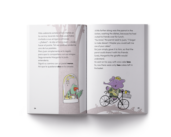 Juan the Baker "Juan el pastelero" - Bilingual Spanish/English Book for Kids - Feppy Box