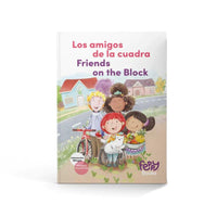 Friends on the Block "Los amigos de la cuadra" - Bilingual Spanish/English Book for Kids - Feppy Box